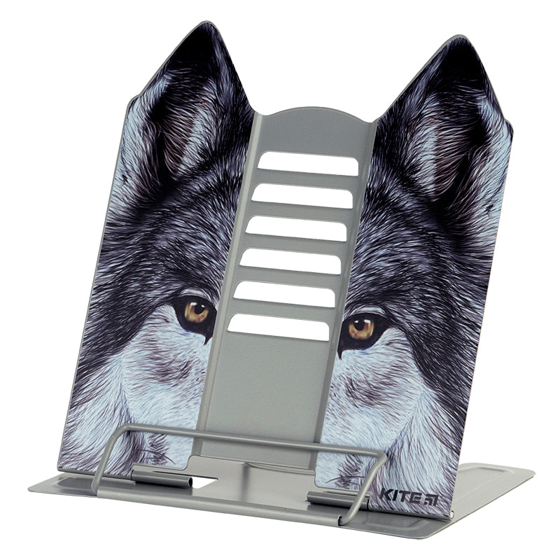Підставка для книг Kite Wolf K24-390-2, металева. Фото 2