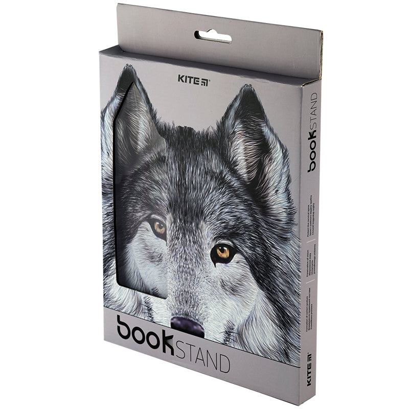 Підставка для книг Kite Wolf K24-390-2, металева. Фото 4