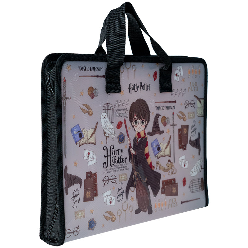 Папка-портфель на блискавці Kite Harry Potter HP23-202, 1 відділення, A4. Фото 4