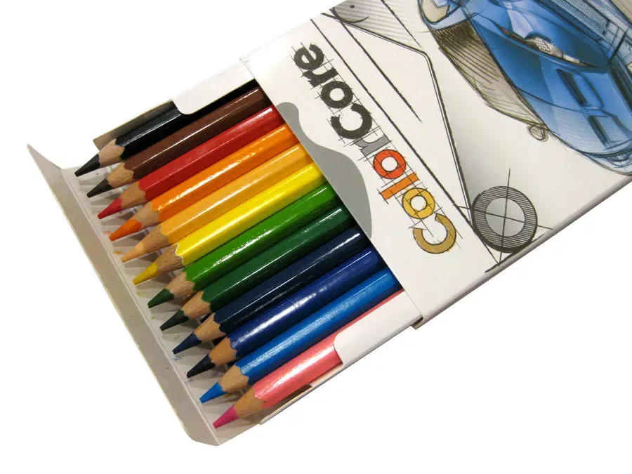 Олівці кольорові Marco Color Core 24 кольори 3100-24CB. Фото 2