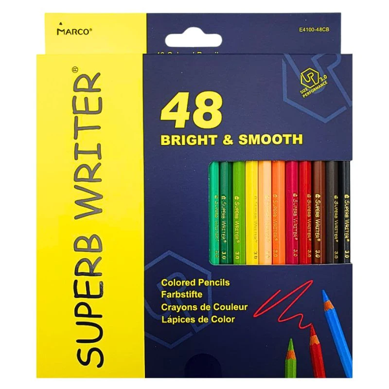 Олівці кольорові Marco Superb Writer 48 кольорів 4100-48CB