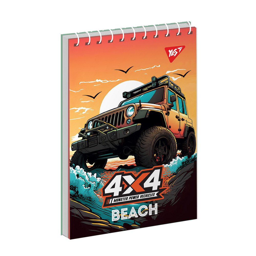 Зошит для записів YES А6 4x4 80 аркушів клітинка 151960