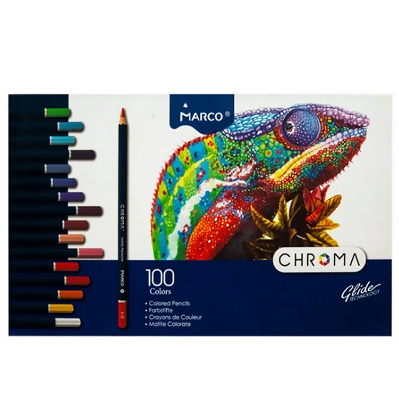 Олівці кольорові Marco Chroma 100 кольорів 8010-100CB