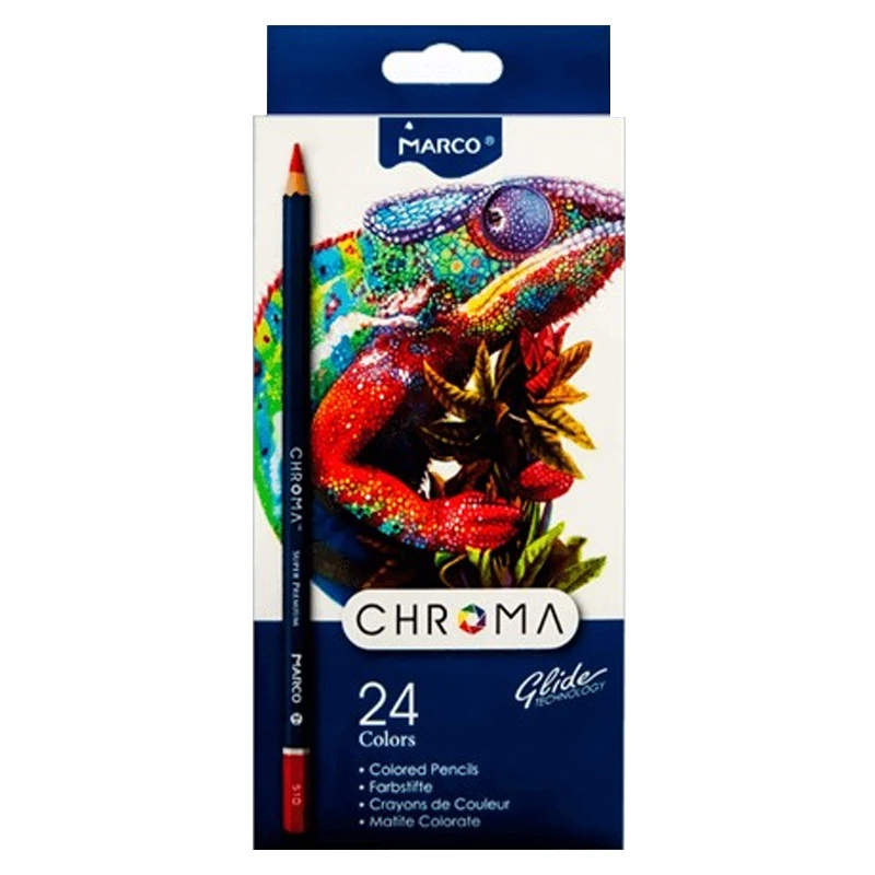 Олівці кольорові Marco Chroma 24 кольори 8010-24CB