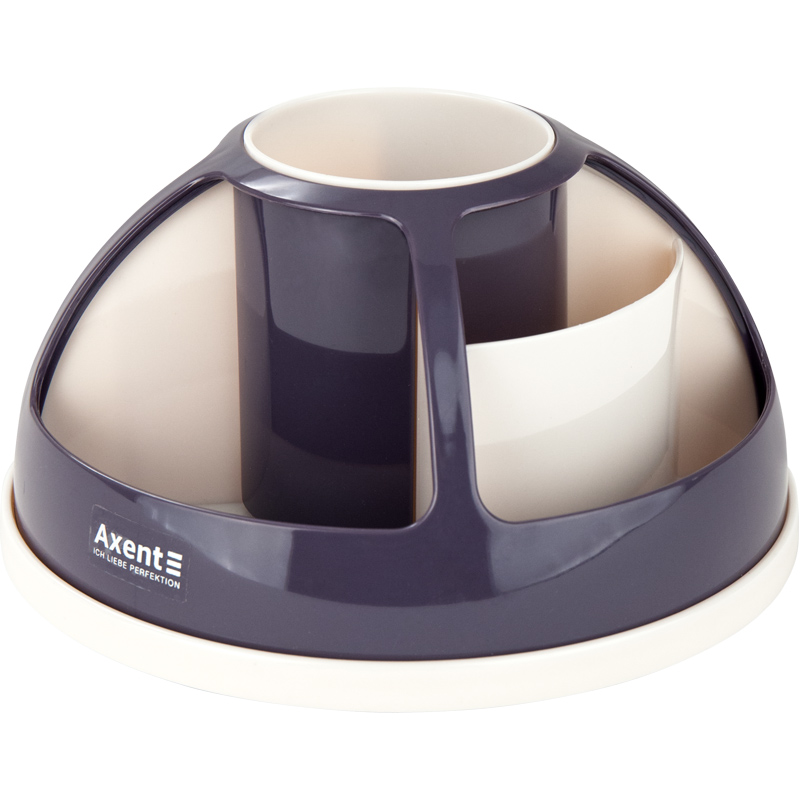 Підставка-органайзер Axent Duoton 2204-11-A, 170x170x120 мм, 11 відділень, сливова