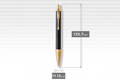 Ручка кулькова Parker IM Premium Black GT BP 24032. Фото 4