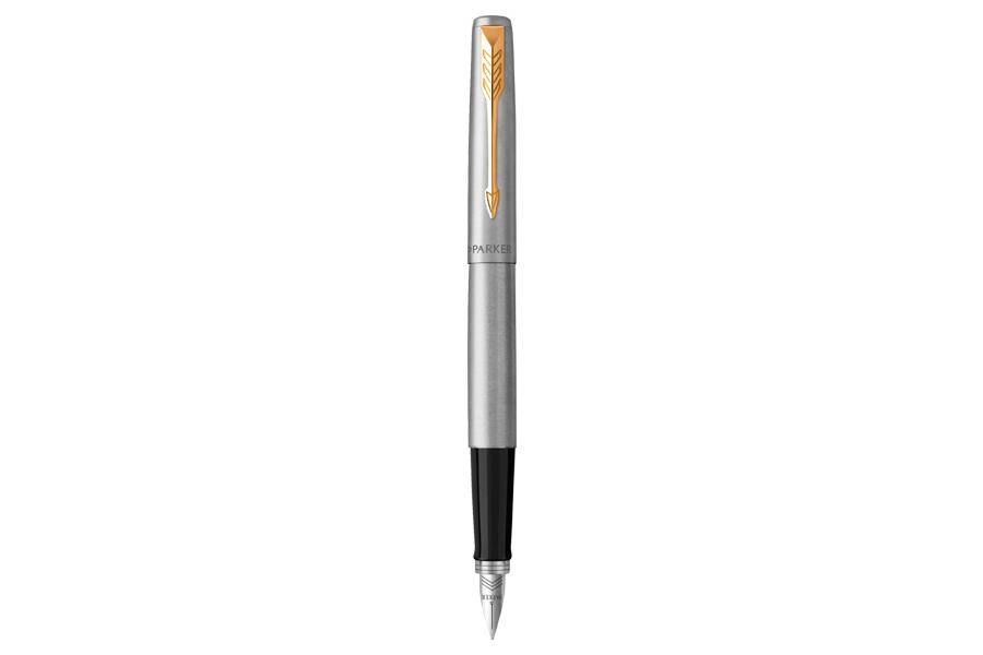 Ручка перова Parker JOTTER Stainless Steel GT FP M 16012