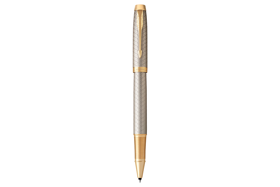 Ручка Parker IM Premium Warm Silver GT RB перова 24 122