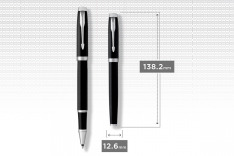 Ручка-ролер Parker IM Matte Black CT RB 26 121. Фото 4
