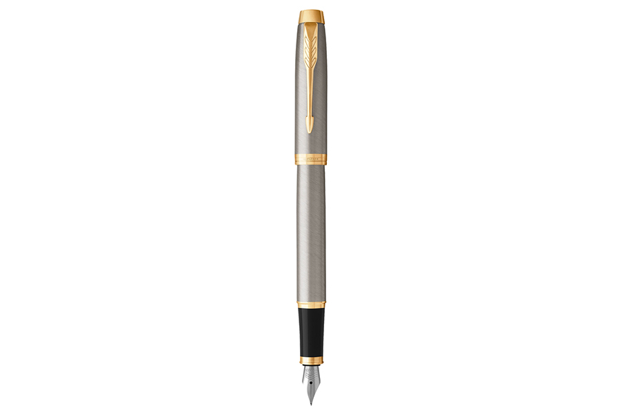 Ручка перова Parker IM Brushed Metal GT FP F 22 211