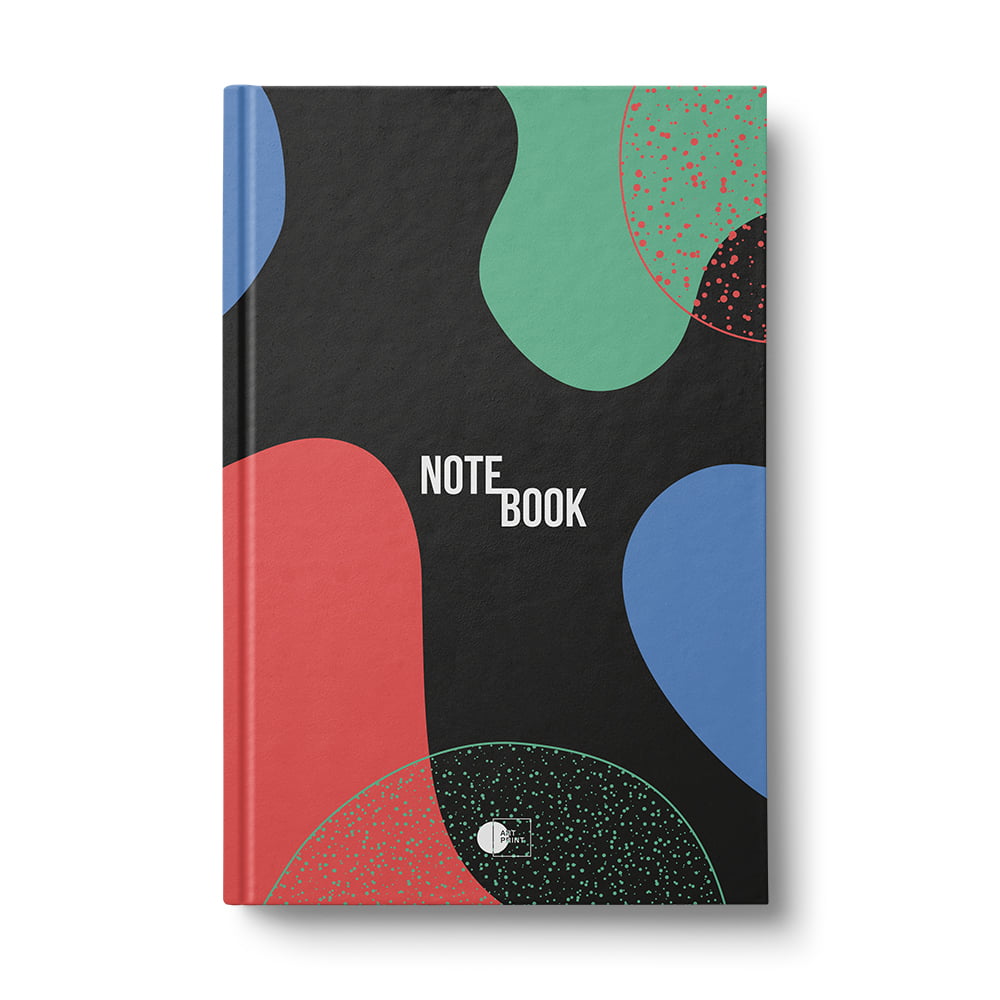 Ділова книга АртПринт Abstract notebook А4 96 аркушів в клітинку асорті дизайнів ДК-96-А4#. Фото 4
