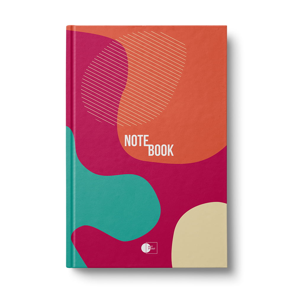 Ділова книга АртПринт Abstract notebook А4 96 аркушів в клітинку асорті дизайнів ДК-96-А4#. Фото 3