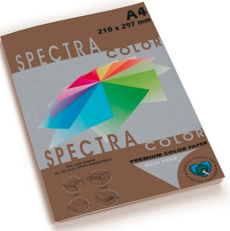 Папір Spectra color А4 500 аркушів IT43А Темно-коричневий 00-00024773