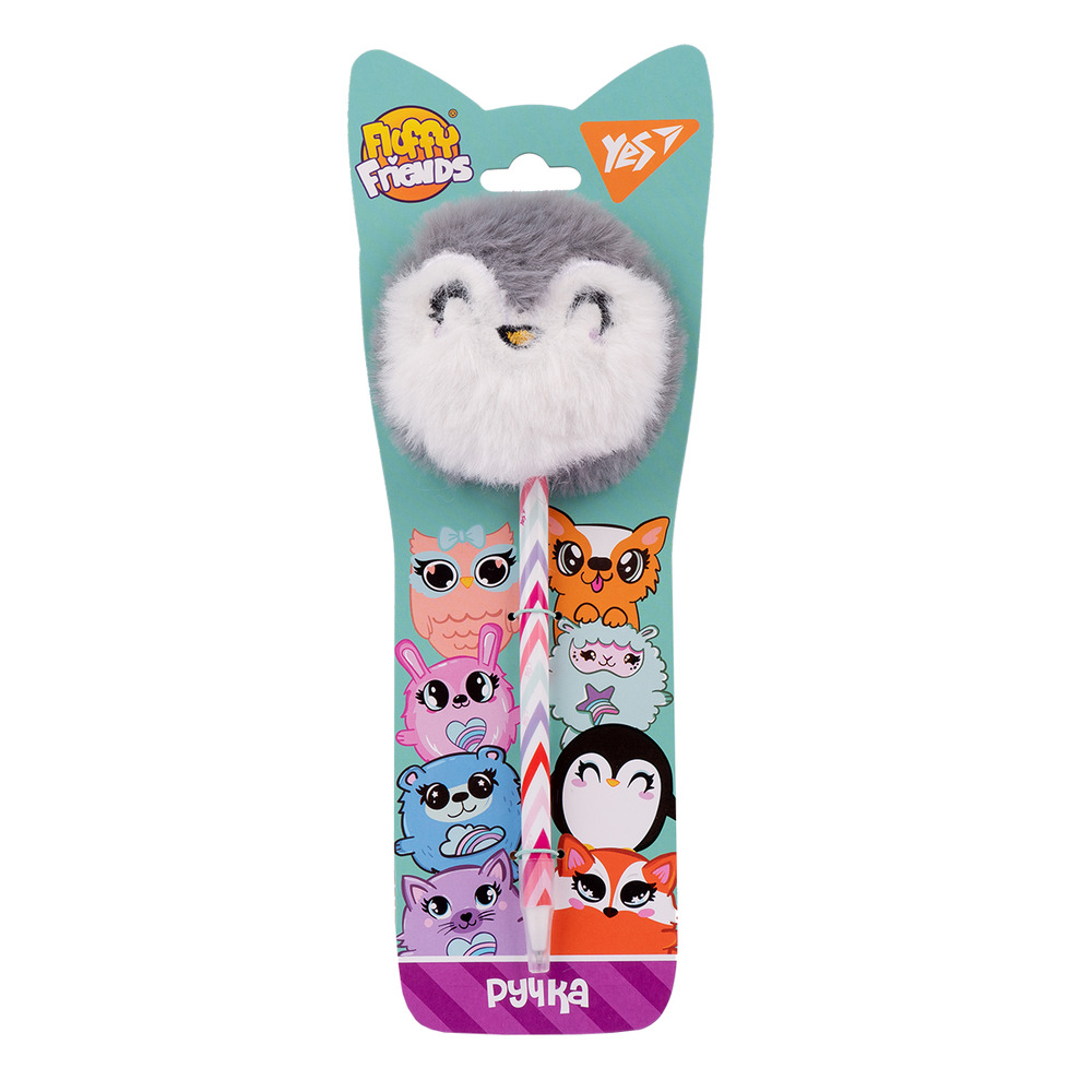 Ручка Yes Fluffy Friends - пінгвін Елан 412089