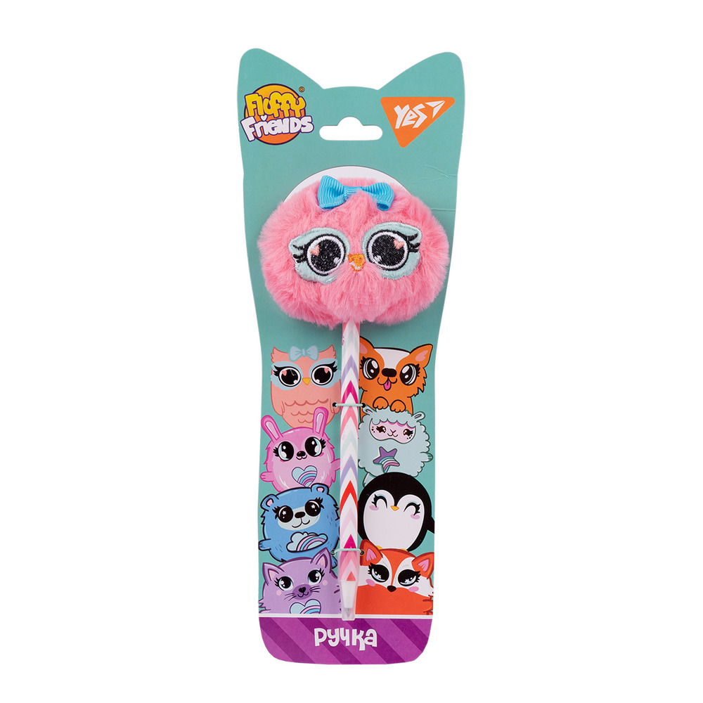 Ручка Yes Fluffy Friends - сова Саллі 412093