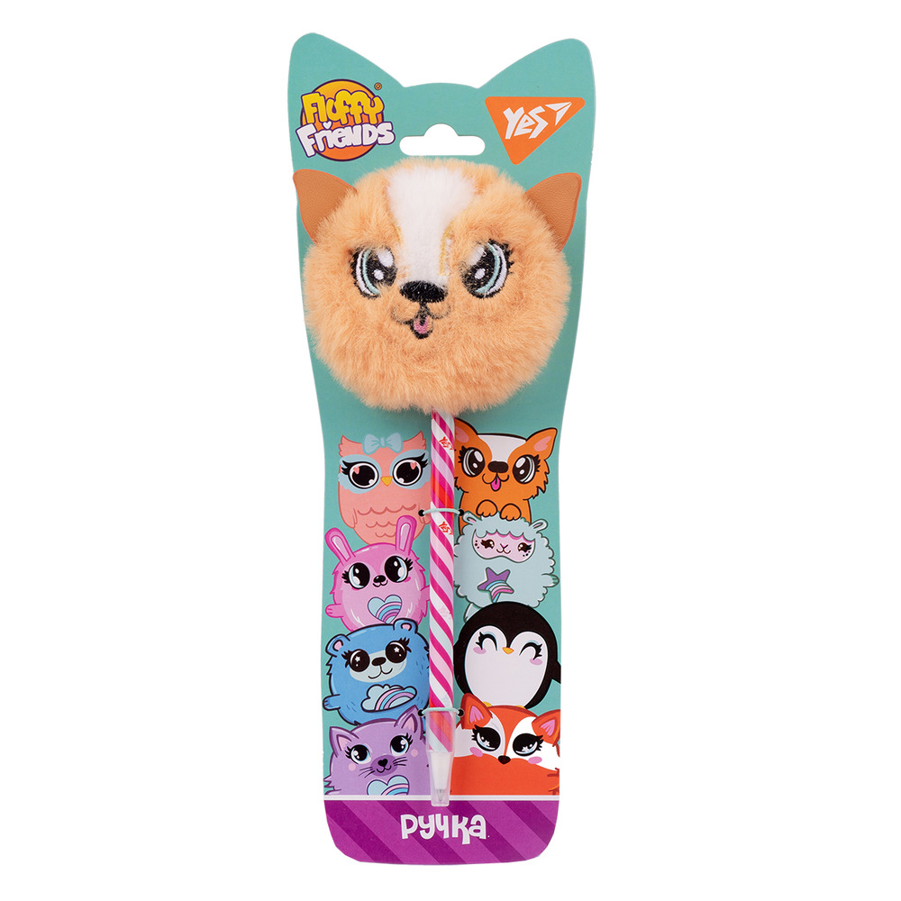 Ручка Yes Fluffy Friends - цуцик Ларсі 412088