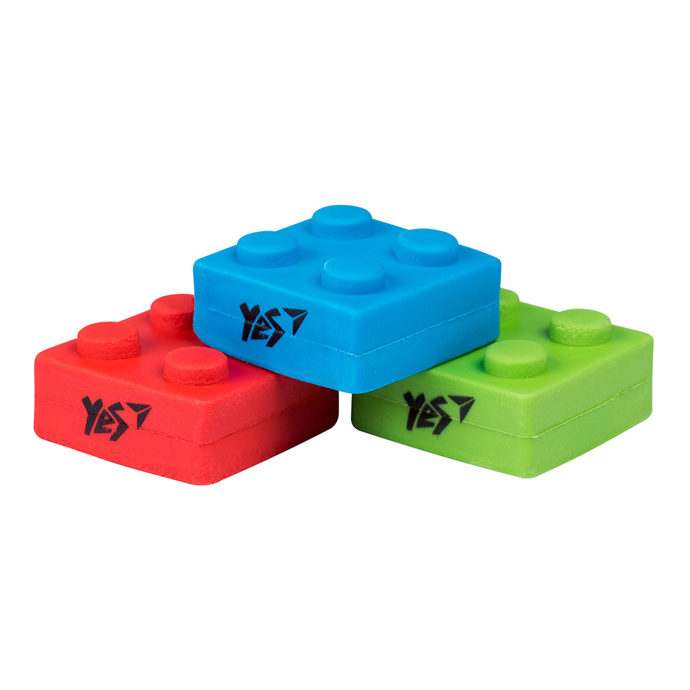 Гумка фігурна Yes Blocks 560527 (16 шт). Фото 2