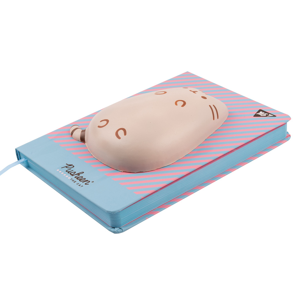 Блокнот сквіш Yes А5 128 аркушів клітинка та лінія Pusheen 151886. Фото 2