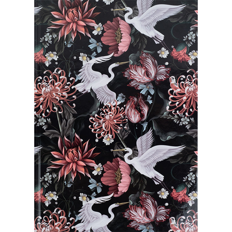Книга записна Axent Birds&Flowers-2 А4, 96 аркушів, клітинка 8422-569-A
