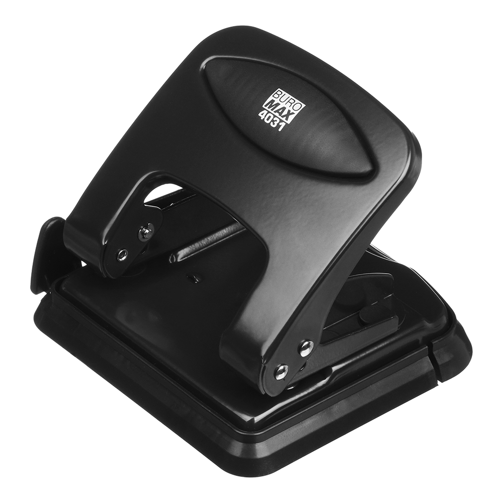 Діркопробивач Buromax металевий до 30 аркушів, чорний BM.4031-01