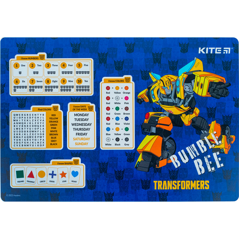 Підкладка настільна Kite Transformers TF23-207