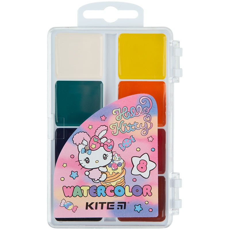 Фарби акварельні Kite Hello Kitty 8 кольорів  HK23-065