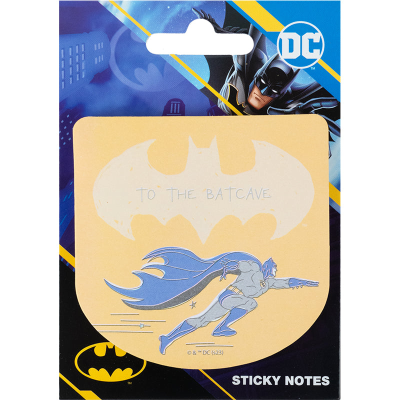Блок паперу з клейким шаром Kite DC Comic 70х70 мм, 50 аркушів DC23-298-1