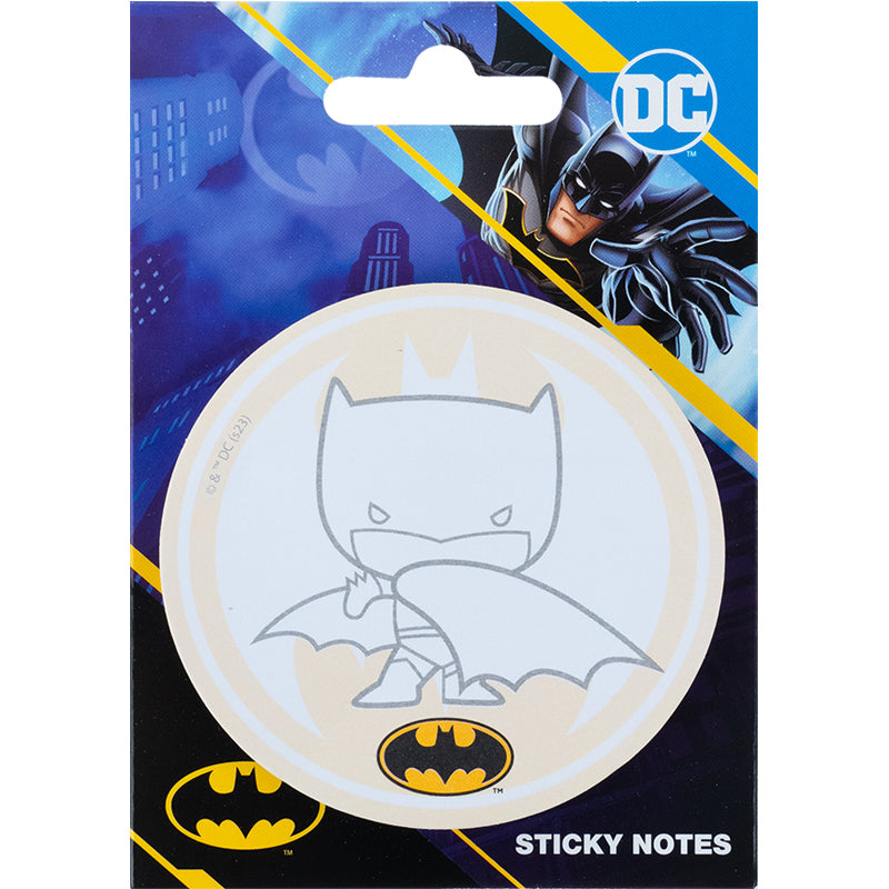 Блок паперу з клейким шаром Kite DC Comics 70х70 мм, 50 аркушів DC23-298-2