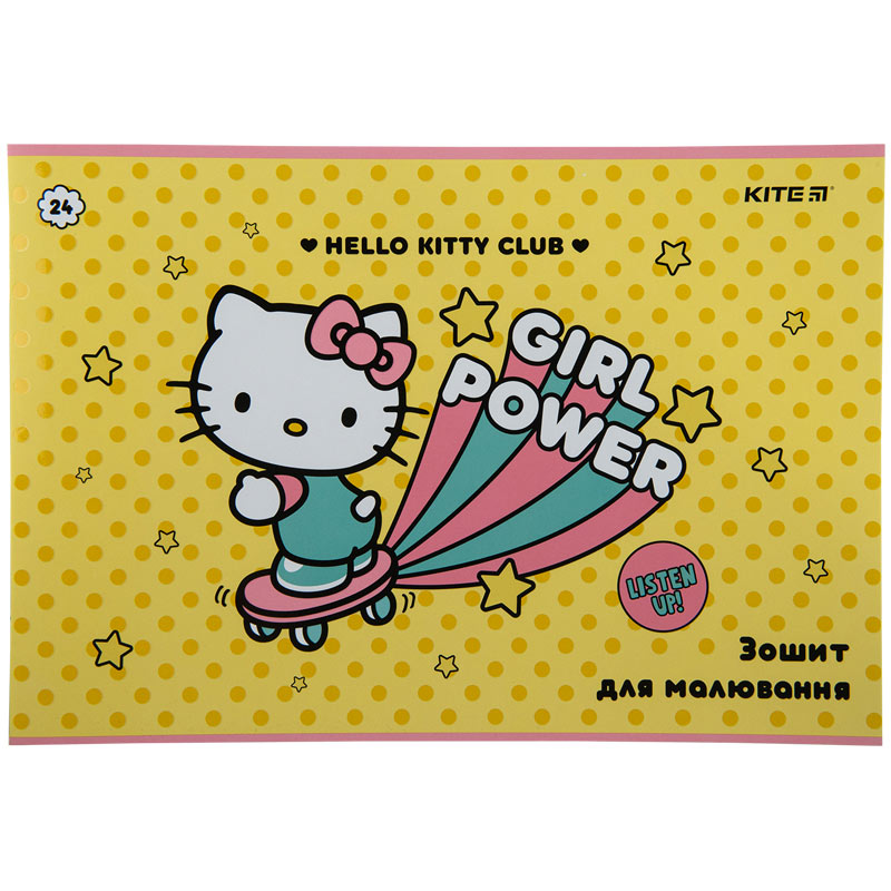 Альбом для малювання Kite Hello Kitty HK23-242, 24 аркуша. Фото 5