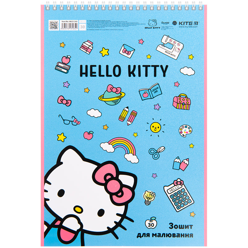 Альбом для малювання Kite Hello Kitty HK23-243, 30 аркушів. Фото 4