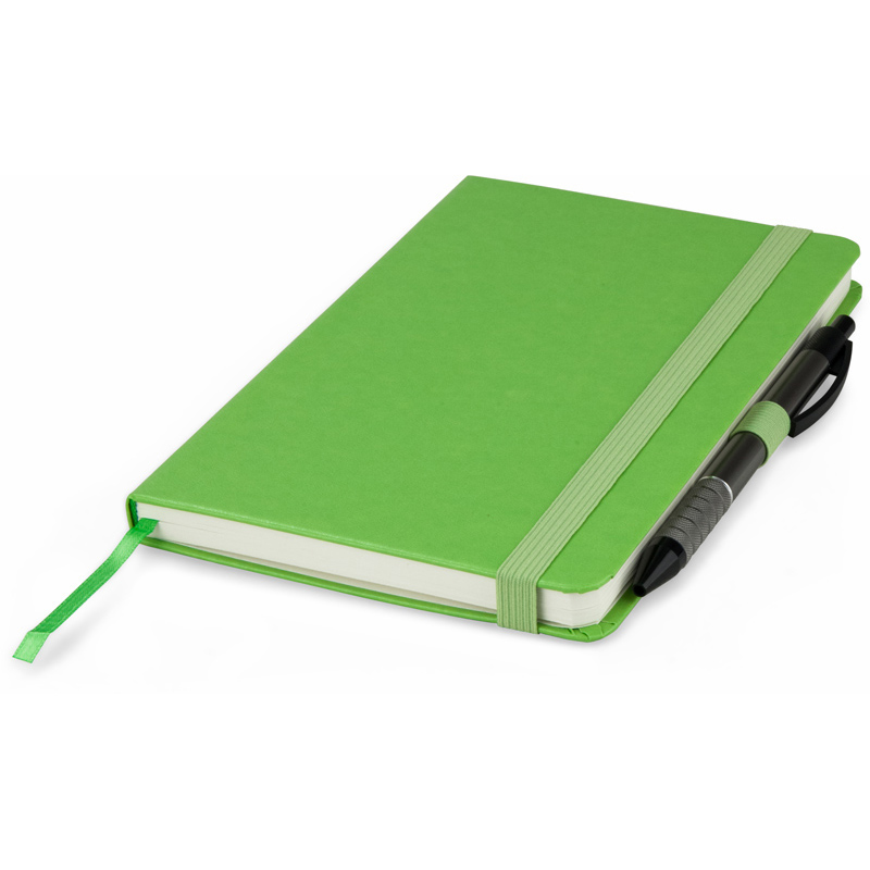 Книга записна Axent Partner 8306-09-A, A5, 125x195 мм, 96 аркушів, крапка, тверда обкладинка, салатова. Фото 7