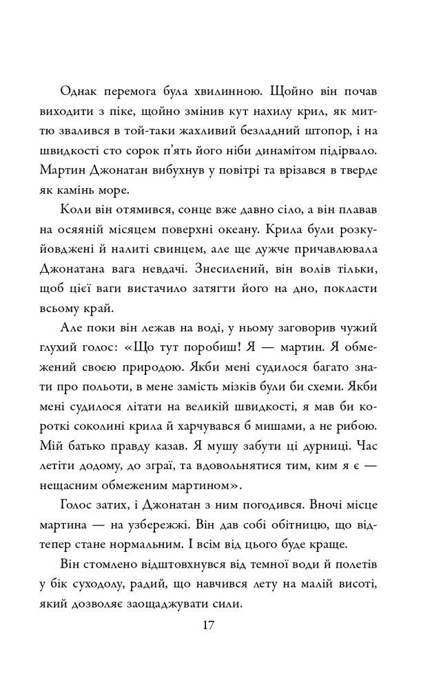 Книга Джонатан Лівінгстон, мартин - Річард Бах. Фото 9