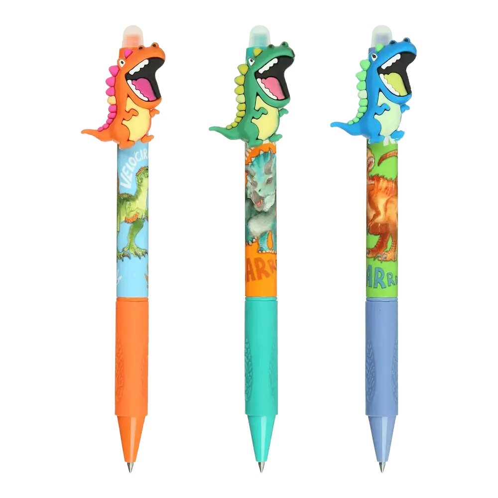 Ручка гелева Пиши-стирай ZiBi 0.5мм DINO KIDS Line ZB.2213-99. Фото 2