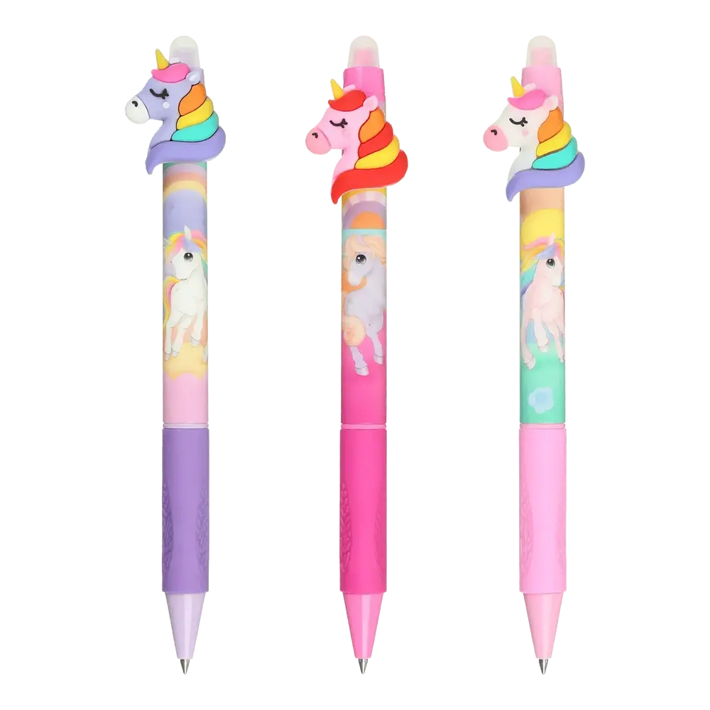 Ручка гелева Пиши-стирай ZiBi 0.5мм UNICORN KIDS Line ZB.2214-99. Фото 2