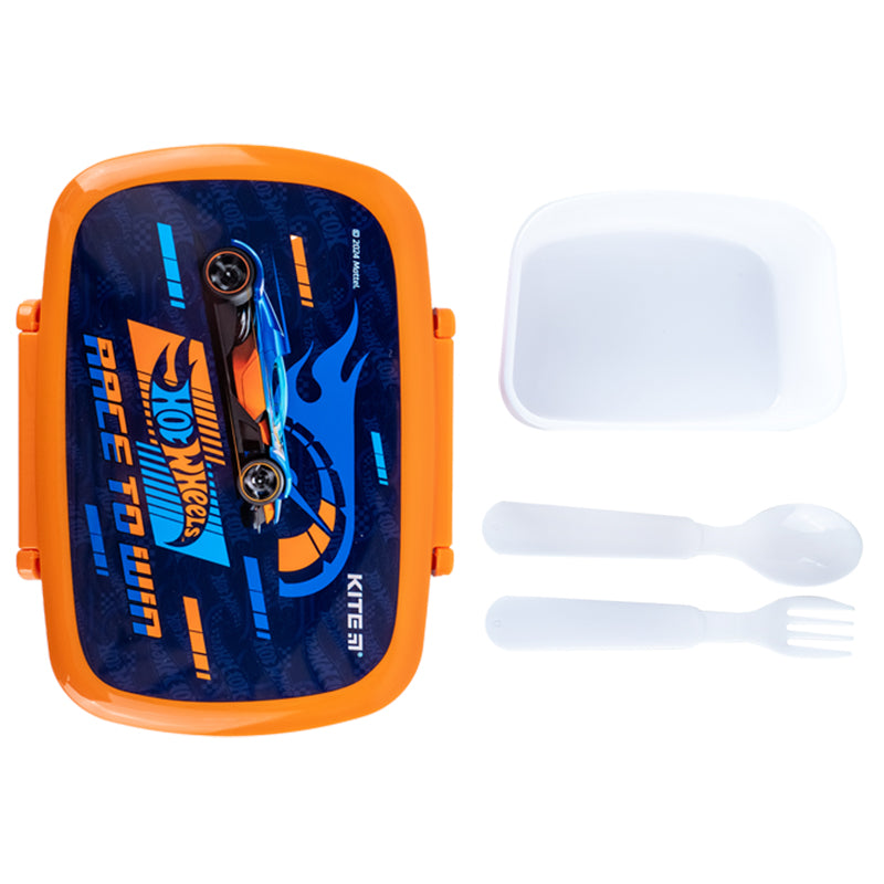 Ланчбокс з наповненням Kite Hot Wheels HW24-163, 750 мл. Фото 4