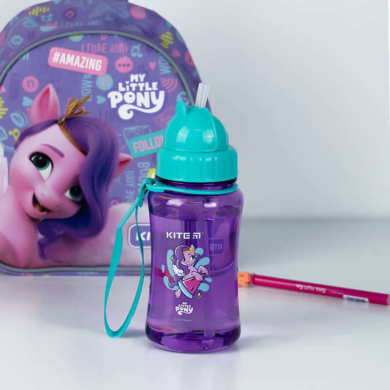 Пляшечка для води Kite My Little Pony LP24-399, 350 мл, фіолетова. Фото 5