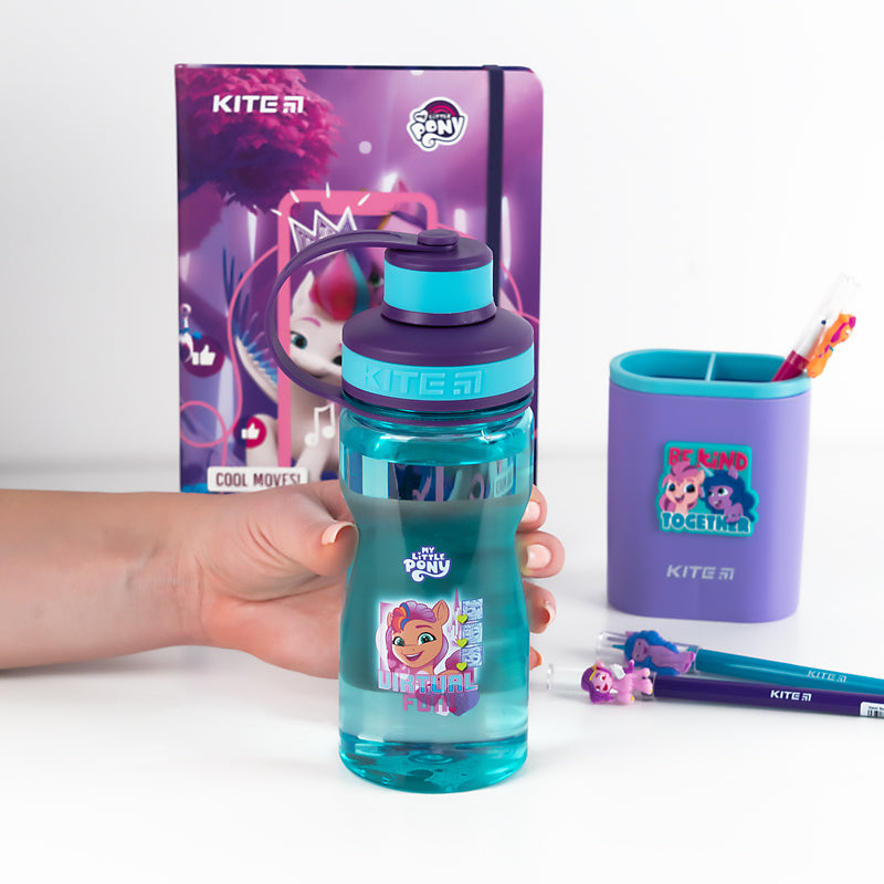 Пляшечка для води Kite My Little Pony LP24-397, 500 мл, бузкова. Фото 10