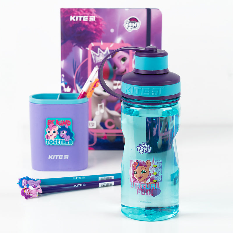 Пляшечка для води Kite My Little Pony LP24-397, 500 мл, бузкова. Фото 9