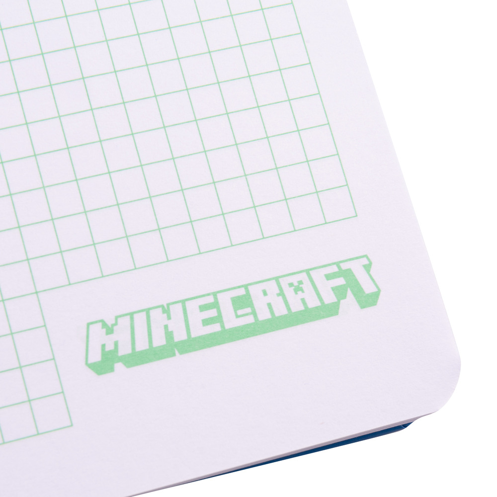 Блокнот YES 2 в 1 В5 В7 80,20 аркушів клітинка Minecraft TNT 151783. Фото 6