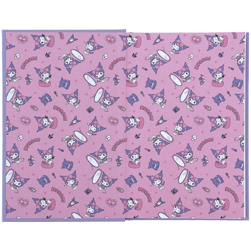 Книга записна Kite Kuromi HK24-199-2, тверда обкладинка, А6, 80 аркушів, клітинка. Фото 4