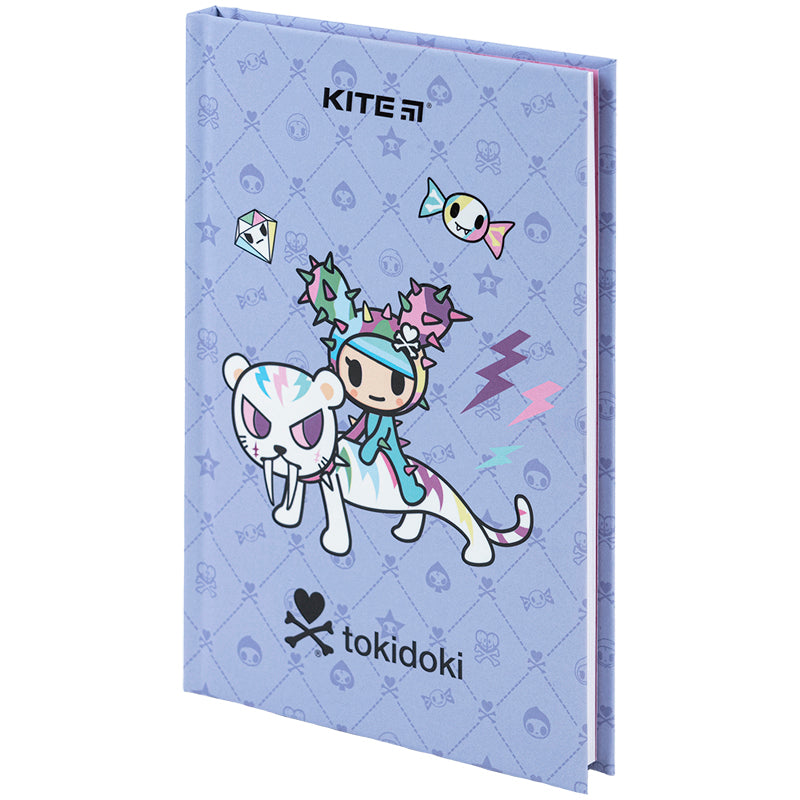 Книга записна Kite tokidoki TK24-199-1, тверда обкладинка, А6, 80 аркушів, клітинка. Фото 2