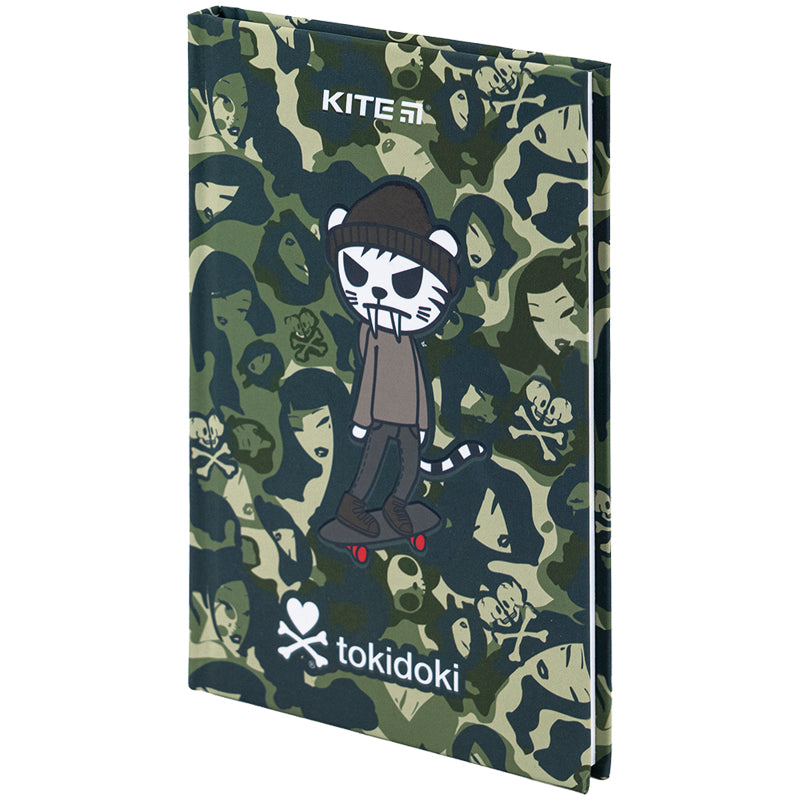 Книга записна Kite tokidoki TK24-199-2, тверда обкладинка, А6, 80 аркушів, клітинка. Фото 2