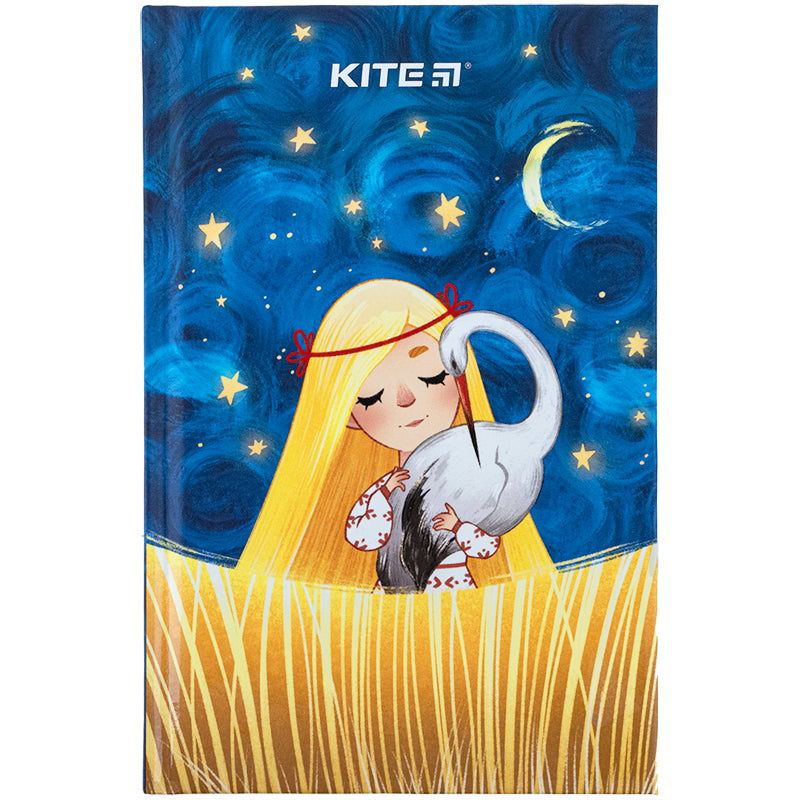 Книга записна Kite K24-199-1, тверда обкладинка, А6, 80 аркушів, клітинка