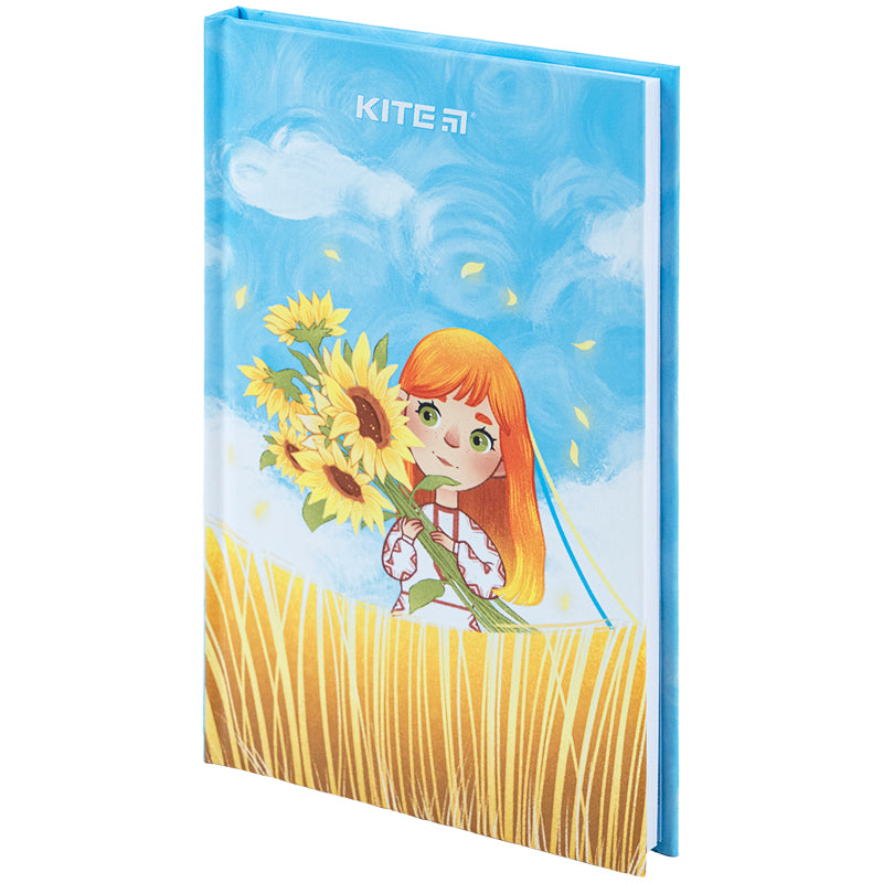 Книга записна Kite K24-199-2, тверда обкладинка, А6, 80 аркушів, клітинка. Фото 2