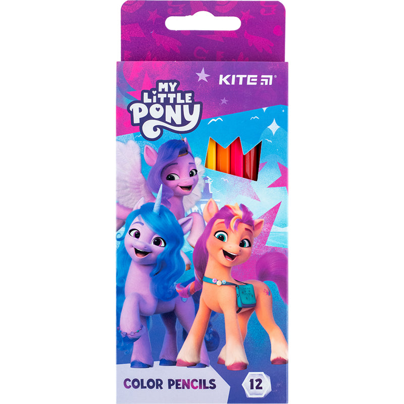 Олівці кольорові Kite My Little Pony LP24-051, 12 кольорів