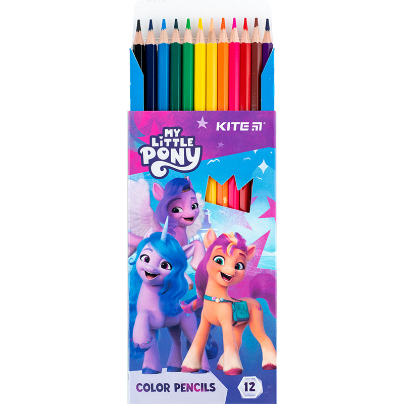 Олівці кольорові Kite My Little Pony LP24-051, 12 кольорів. Фото 4