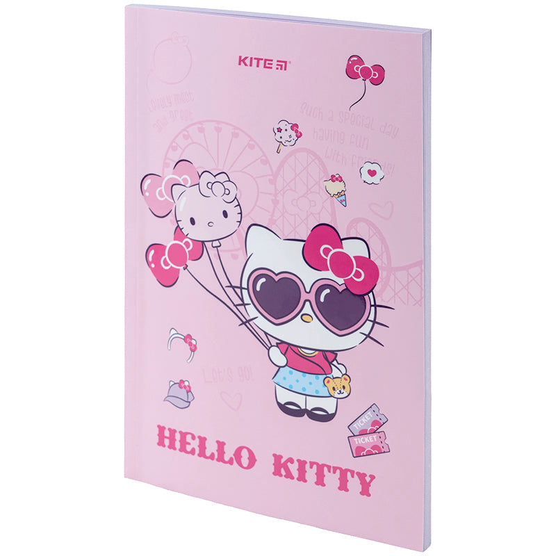Блокнот Kite Hello Kitty HK24-193-1, термобіндер, А5, 64 аркуші, нелінований. Фото 2