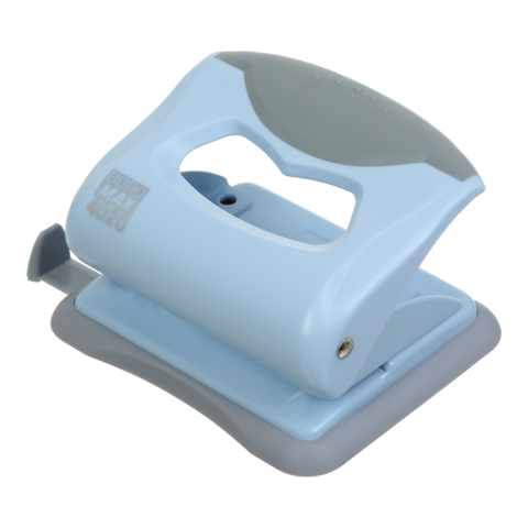 Діркопробивач Buromax BM.4020-14 PASTEL 20 аркушів блакитний