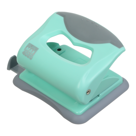Діркопробивач Buromax BM.4020-38 PASTEL 20 аркушів м'ятний