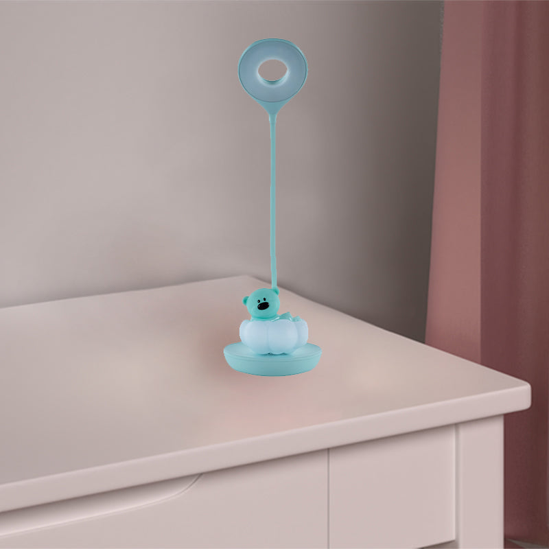 Настільна лампа LED з акумулятором Cloudy Bear Kite K24-493-2-4, зелений. Фото 6